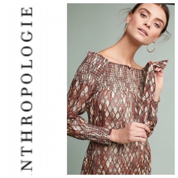 Anthropologie Dresses & Skirts - Anthropologie Intropia Anissa Smocked Dress
